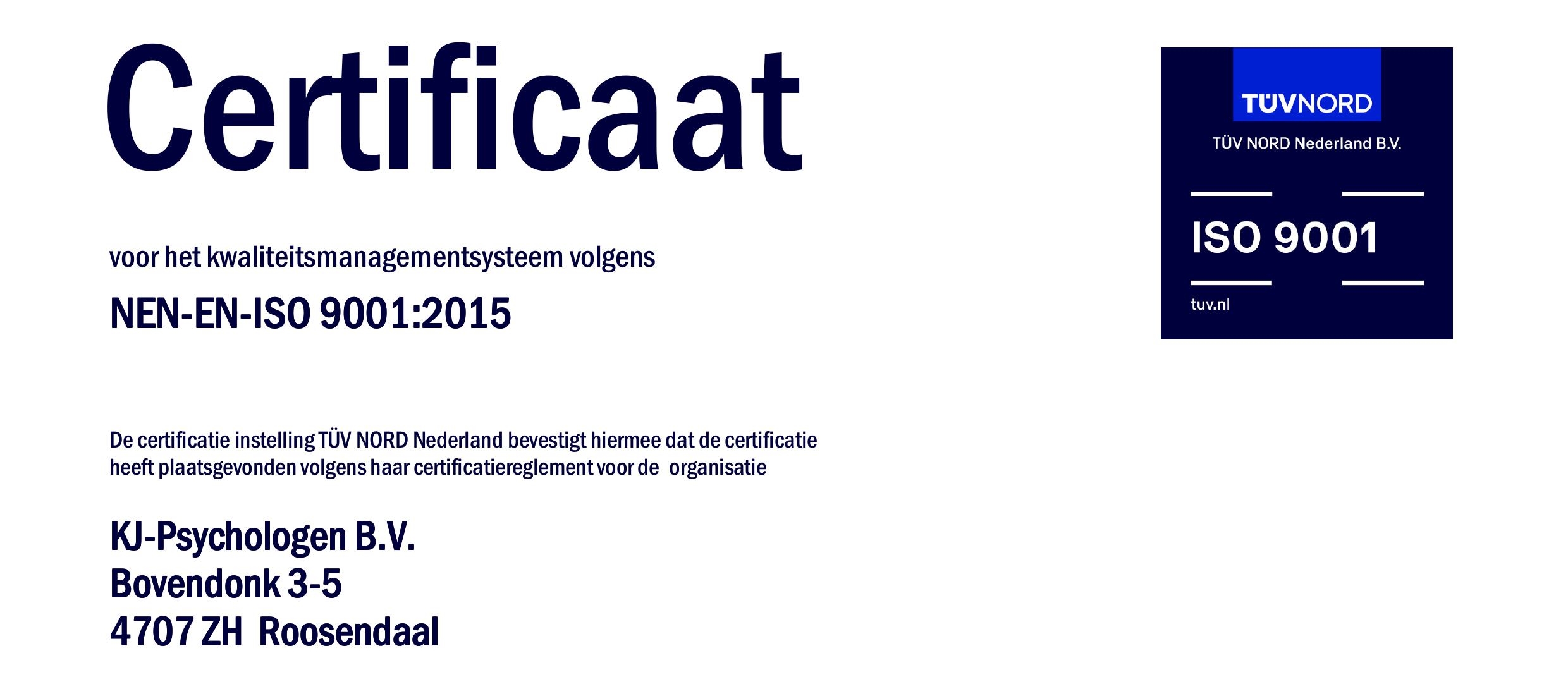 Kwaliteit staat centraal